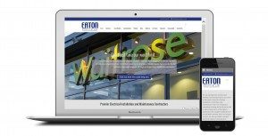 Eaton Electrical website design