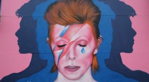David Bowie Mural unique