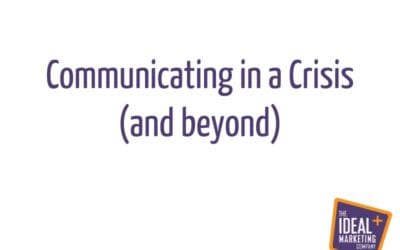 Communicating in a crisis webinar replay – week 1 – getting your message right