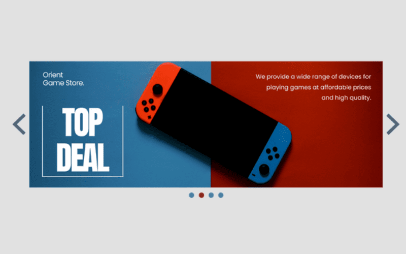Are sliding banners on websites a thing of the past?